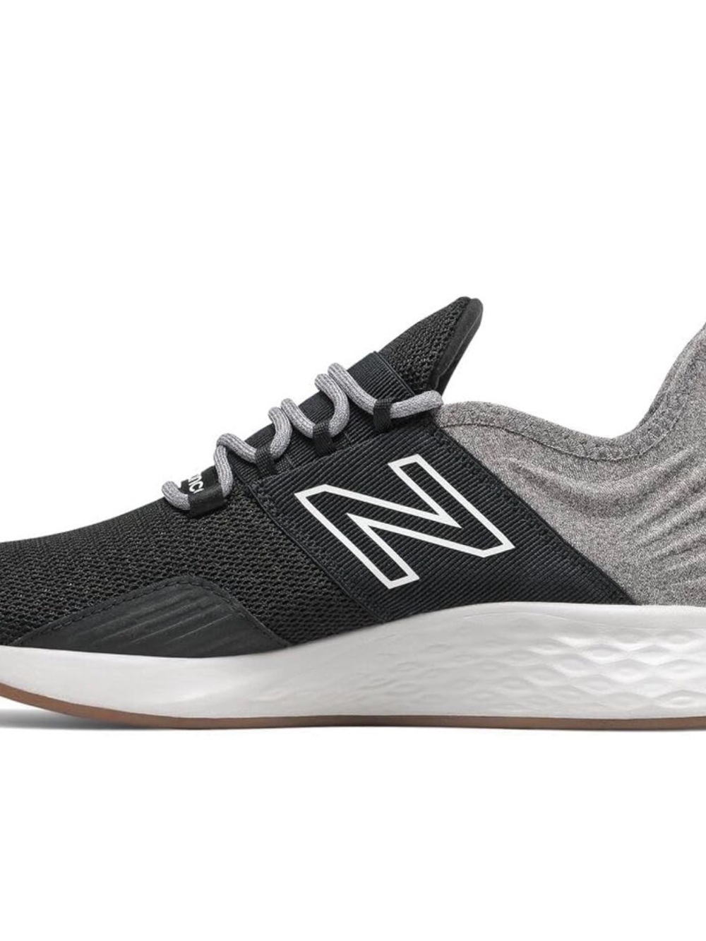 New Balance Black & Gray Low-Top Sneaker